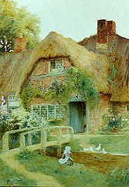 Photo of "BY THE BRIDGE" by ARTHUR CLAUDE STRACHAN