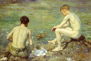 Photo of "THREE COMPANIONS" by HENRY SCOTT TUKE