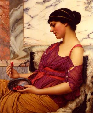 Photo of "ISMENIA, 1908." by JOHN WILLIAM GODWARD