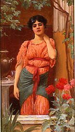 Photo of "CONTEMPLATION." by JOHN WILLIAM GODWARD