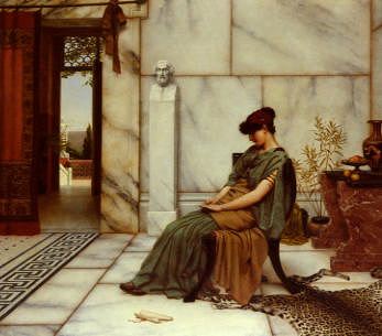 Photo of "THE ENGAGEMENT RING." by JOHN WILLIAM GODWARD