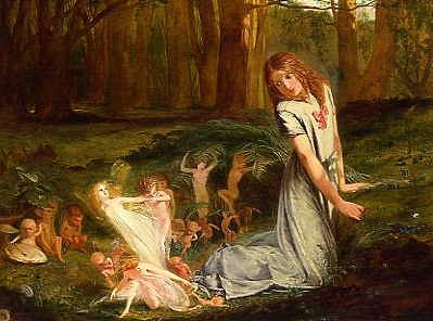 Photo of "A GLIMPSE OF THE FAIRIES" by CHARLES HUTTON LEAR