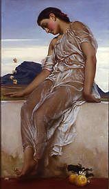 Photo of "THE KNUCKLEBONE PLAYER" by FREDERICK LORD LEIGHTON
