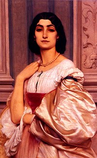 Photo of "LA NANNA" by FREDERICK, LORD LEIGHTON