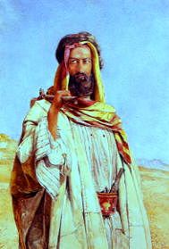Photo of "AN ARAB WARRIOR" by JOHN FREDERICK LEWIS