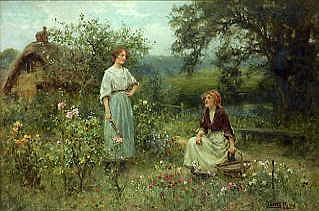 Photo of "COTTAGE GARDENERS" by HENRY JOHN YEEND KING