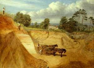 Photo of "SANDPIT, 1867" by GEORGE WASHINGTON BROWNLOW