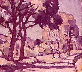 Photo of "PERTHSHIRE LANDSCAPE" by SAMUEL JOHN PEPLOE