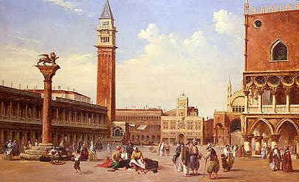 Photo of "PIAZZETTA, VENICE, ITALY" by EDWARD (ACTIVE 1828-64) PRITCHETT